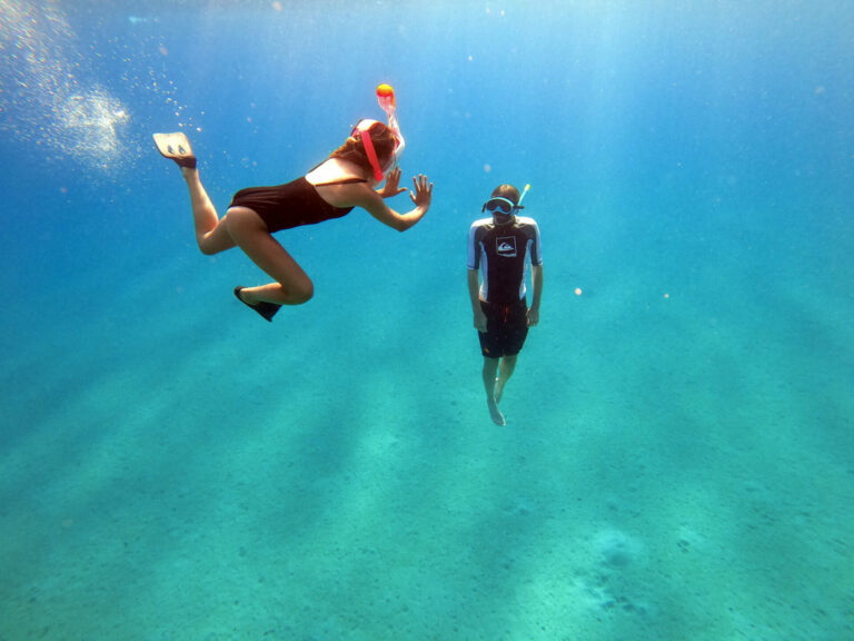 plongée en apnée - Sailing Cyclades