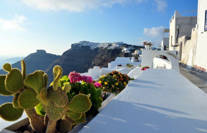 Santorin - Carte postale